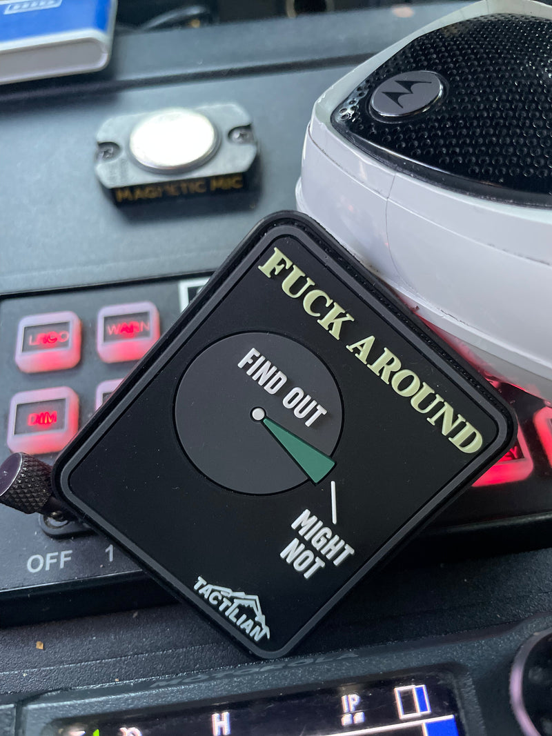 Load image into Gallery viewer, “FAFO” F*ck Around Find Out PVC Patch
