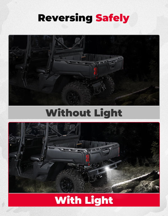 Rear Bumper With Light For Can Am Defender HD5|7|8|9|10