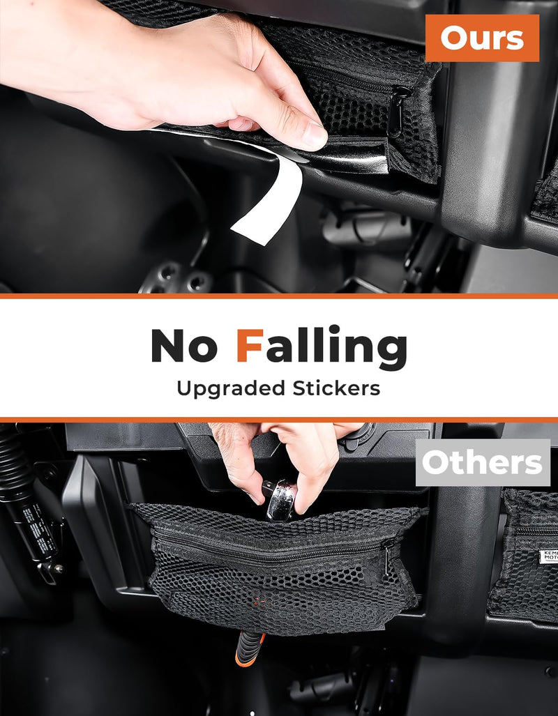 Load image into Gallery viewer, 2PCS Dash Storage Nets for Can-Am Defender / MAX
