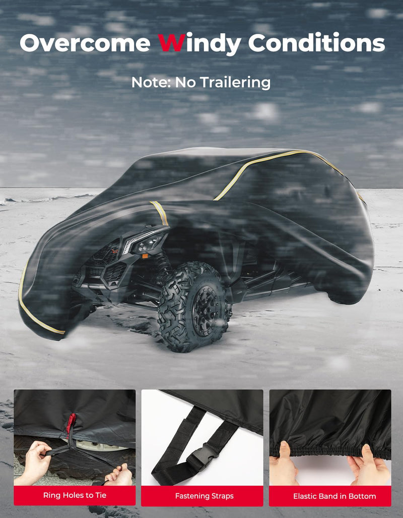 Load image into Gallery viewer, UTV 4-Seater Cover For Can Am Maverick X3 Max/ RZR/ General
