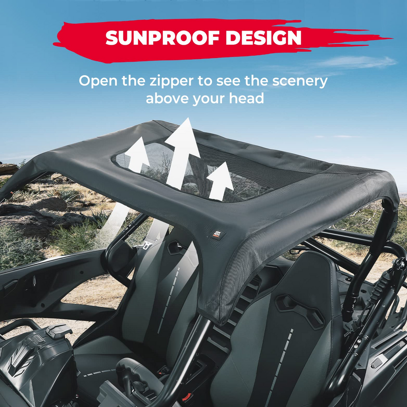 Load image into Gallery viewer, Ventilated Soft Top with Zipper Design for CFMOTO ZFORCE 950
