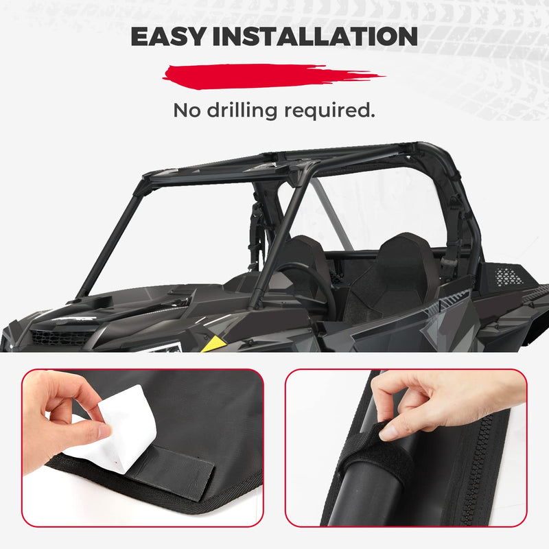 Load image into Gallery viewer, Soft Rear Windshield for Polaris RZR XP 1000 /4 2014-2023
