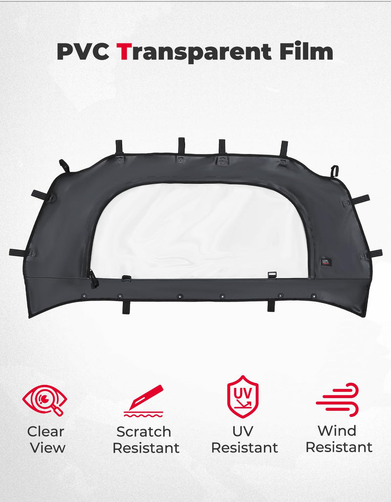Load image into Gallery viewer, UTV Soft Rear Windshield for RZR PRO XP /Turbo R

