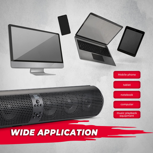 SxS UTV Sound Bar System Bluetooth Speaker 500W 28" Outdoor Marine Soundbars