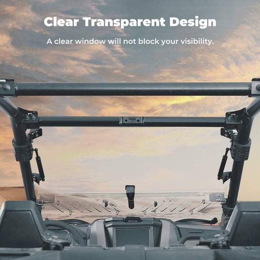 3-in-1 Folding Half Windshield for RZR PRO XP/ PRO XP 4 (2020-2024)