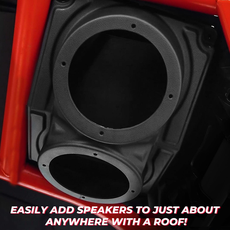 Load image into Gallery viewer, ATV/UTV/Cart Overhead Speaker Mount Enclosure 6.5inch
