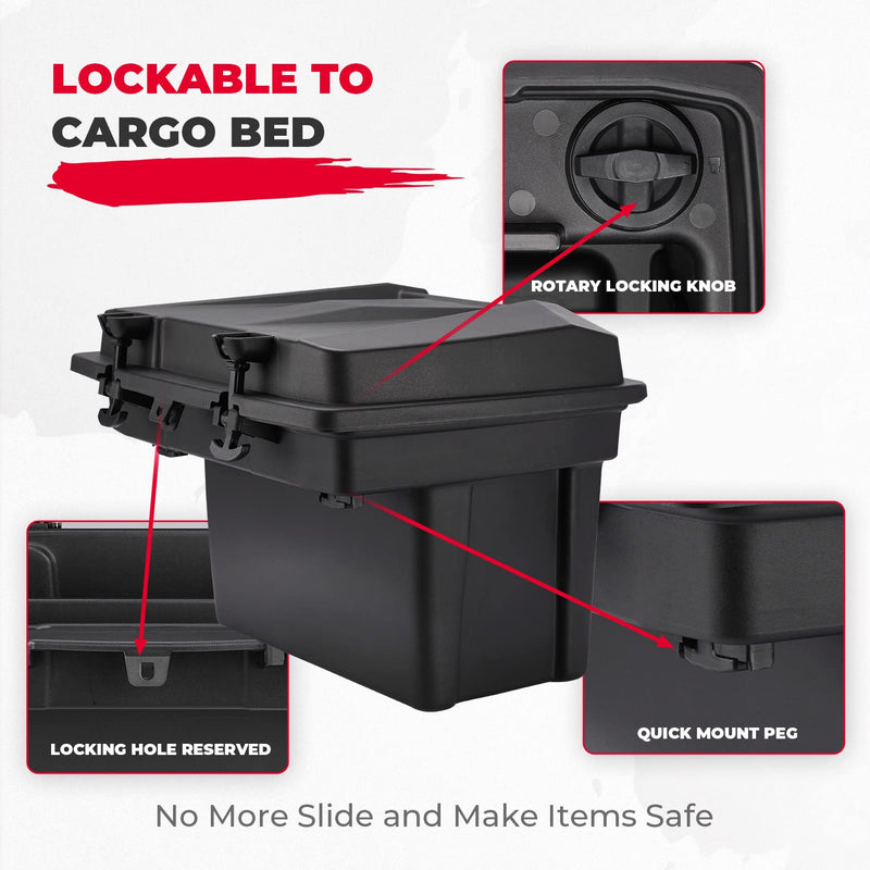 Load image into Gallery viewer, Removable 20L Cargo Storage Box &amp; Storage Box for Can-Am Defender
