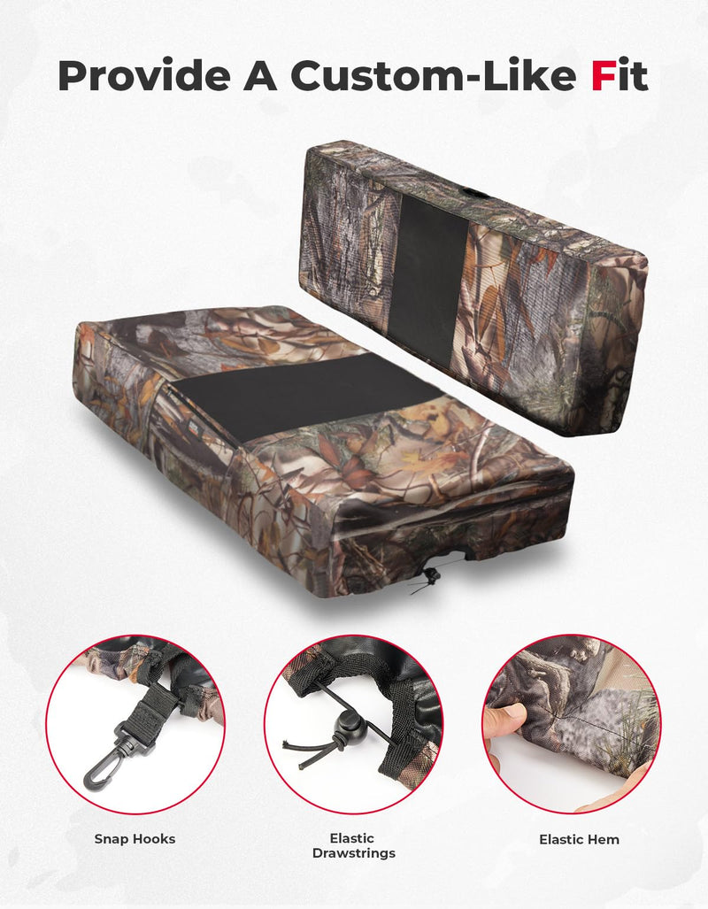 Load image into Gallery viewer, Camo Bench Seat Cover for Kawasaki Mule 610 600 600D
