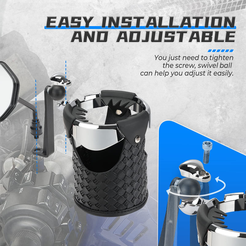 Load image into Gallery viewer, Upgraded Motorcycle ATV Cup Holder
