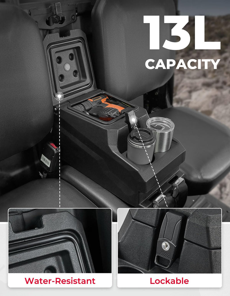 Load image into Gallery viewer, Bench Seat Console Armrest Box for Can-Am Defender HD10|9|8|7|5
