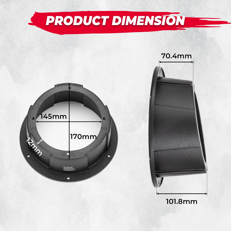 Load image into Gallery viewer, 6.5 Inch Mount Speaker Pod For UTVs, RVs, Cars, Boats, Trunks, Trailers
