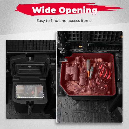Under Seat Storage Box for Polaris Ranger XP 1000 / Crew (2018-2024)