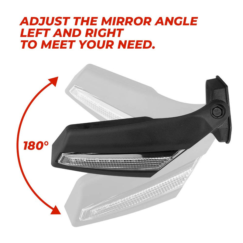 Load image into Gallery viewer, One Pair LED Side Mirrors for Can-Am Maverick X3 | X3 MAX
