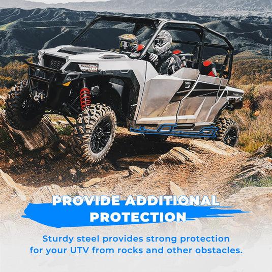 Nerf Bars Rock Sliders for Polaris General XP 4 1000