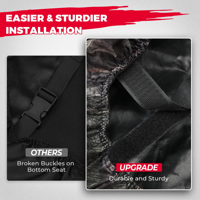 Load image into Gallery viewer, Seat Cover with Headrest Cover for Polaris Ranger Crew 1000/Crew XP 1000
