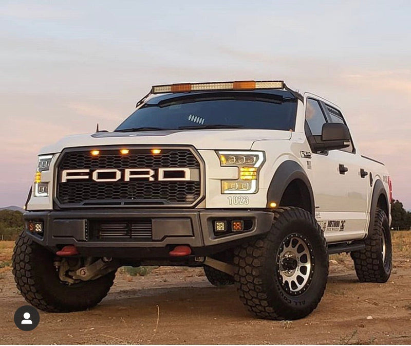 Load image into Gallery viewer, 2009+ Ford F150 50” Curved Roof Mounts
