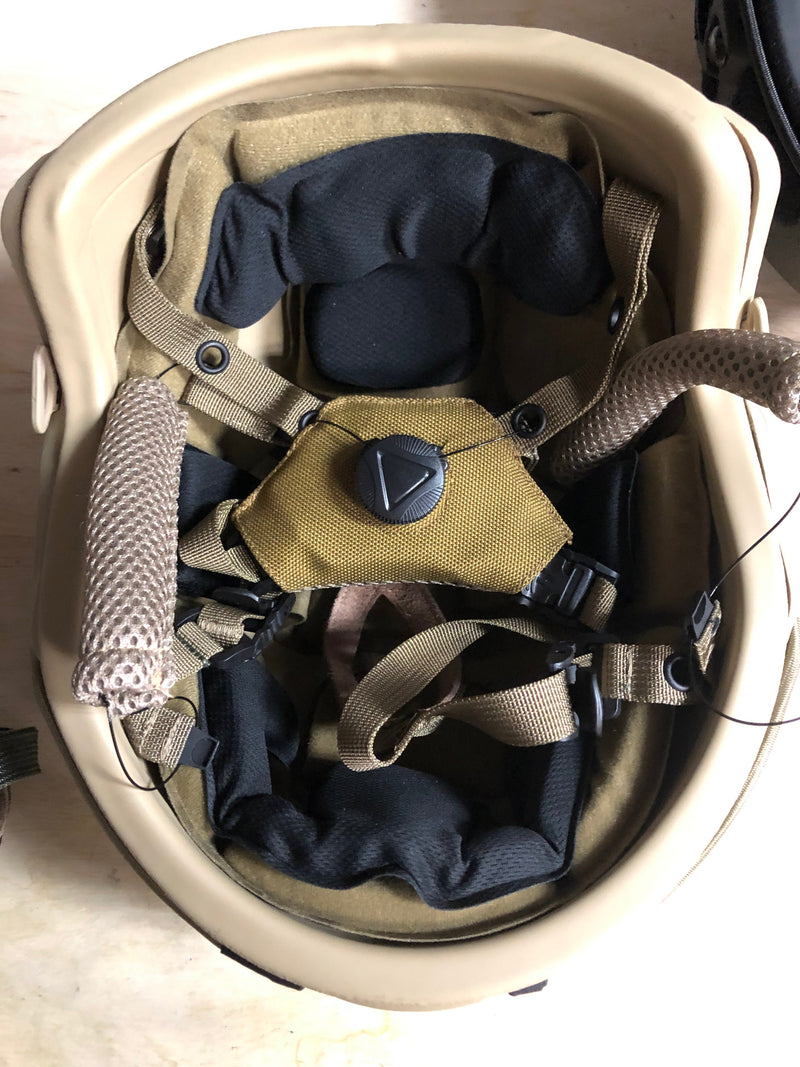 Load image into Gallery viewer, Ballistic Helmet RT2 High Cut Helmet: Tested to LEVEL IIIA (Included Arc Rails, Padding, Straps)
