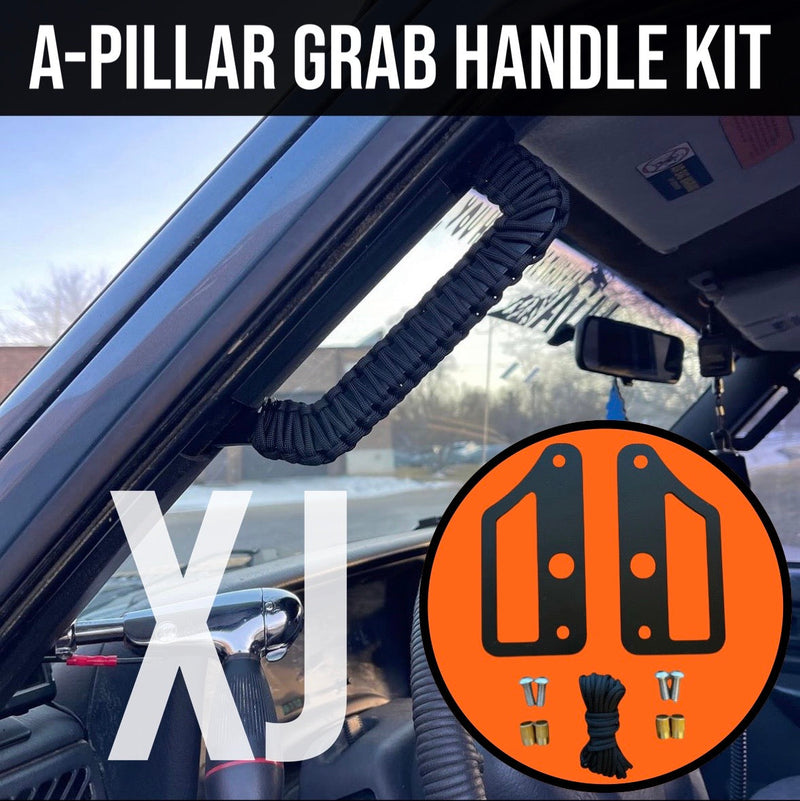 Load image into Gallery viewer, A Pillar Grab Handle Kit for Jeep XJ Cherokee

