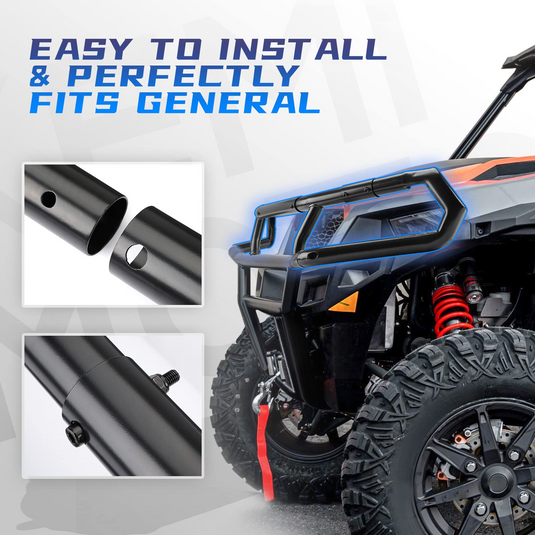 Front Upper Bumper for Polaris General 2016-2024