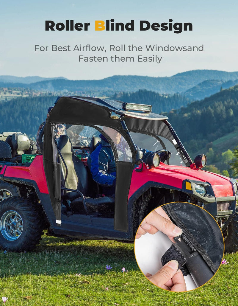 Load image into Gallery viewer, UTV Soft Cab Enclosure for RZR 570/Trail 570/800/S 800/900

