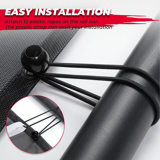 Soft Rear Window Net Fit Pioneer 500 700 1000