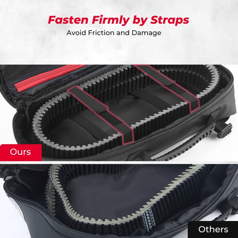 Load image into Gallery viewer, UTV ATV Drive Belt Storage Bag with Tool Roll for Can-Am, Polaris
