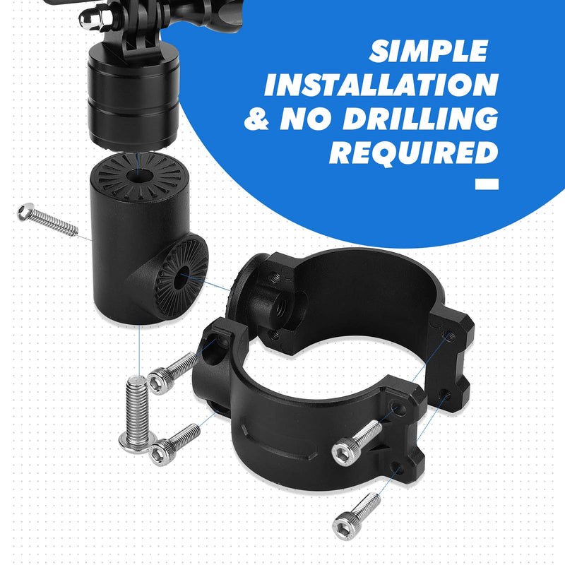 Load image into Gallery viewer, Go Pro Camera Holder for 1.75-2 inch roll bar
