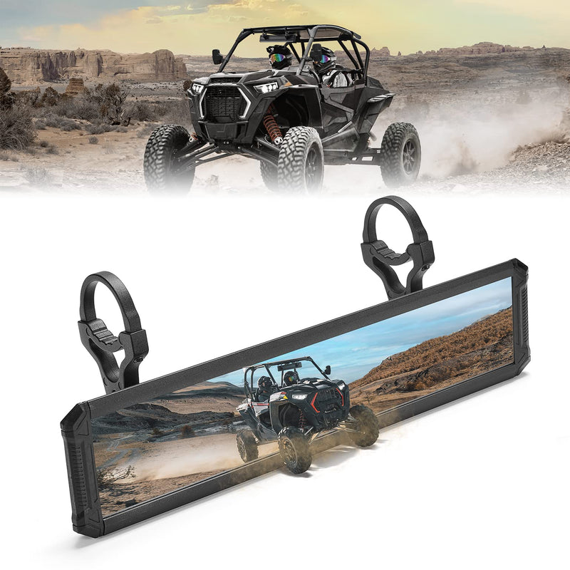 Load image into Gallery viewer, UTV Rear View Mirror with 1.65"-2" Sturdy Gear Clamp
