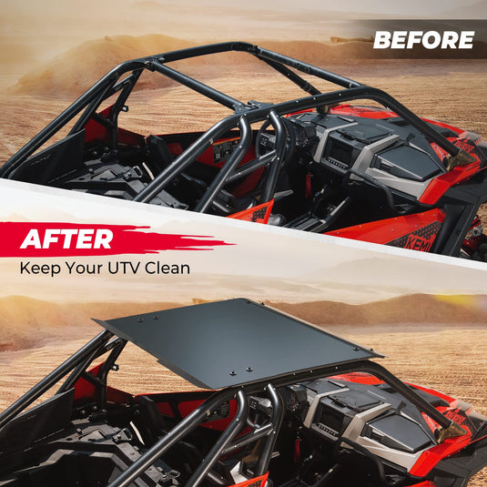 Aluminum Black Hard Roof Top for Polaris RZR PRO XP 2020-2024
