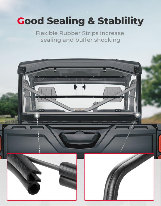 Sliding Rear Windshield for Can-Am Defender HD10|9|8|7|5