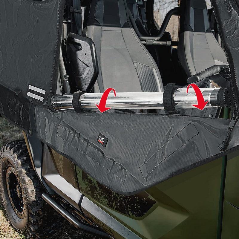 Load image into Gallery viewer, Soft Cab Enclosure Upper Doors for Yamaha Wolverine X4/SE 2018-2020
