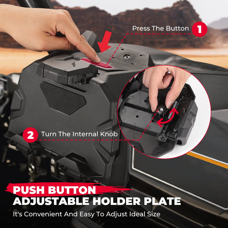 Load image into Gallery viewer, Tablet Holder With Storage Box for Can Am Maverick Sport &amp; Trail, Commander
