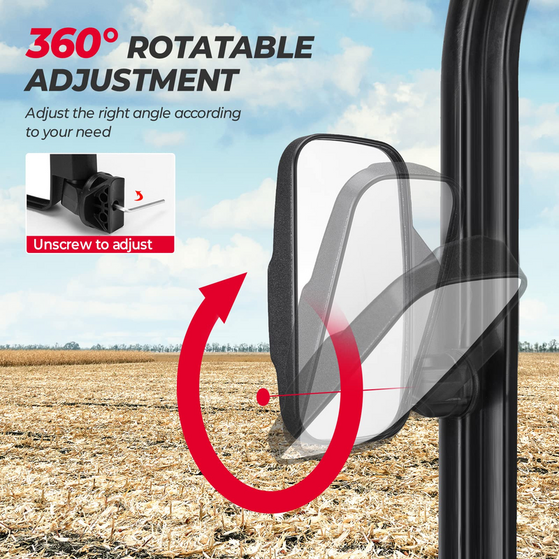 Load image into Gallery viewer, UTV Side Mirror for Ranger/General/Defender/UFORCE
