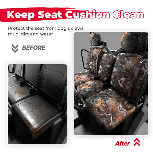Camouflage Seat Cover for Can Am Defender HD5|7|8|9|10