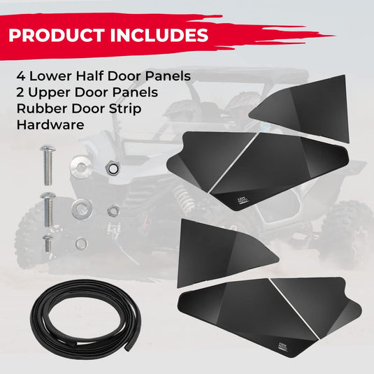 Aluminum Lower Doors Inserts for CFMOTO ZForce 950