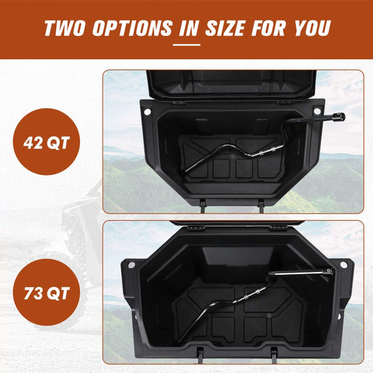 73 QT Rear Storage Bed Box for Polaris RZR PRO XP / 4 (2020-2025)