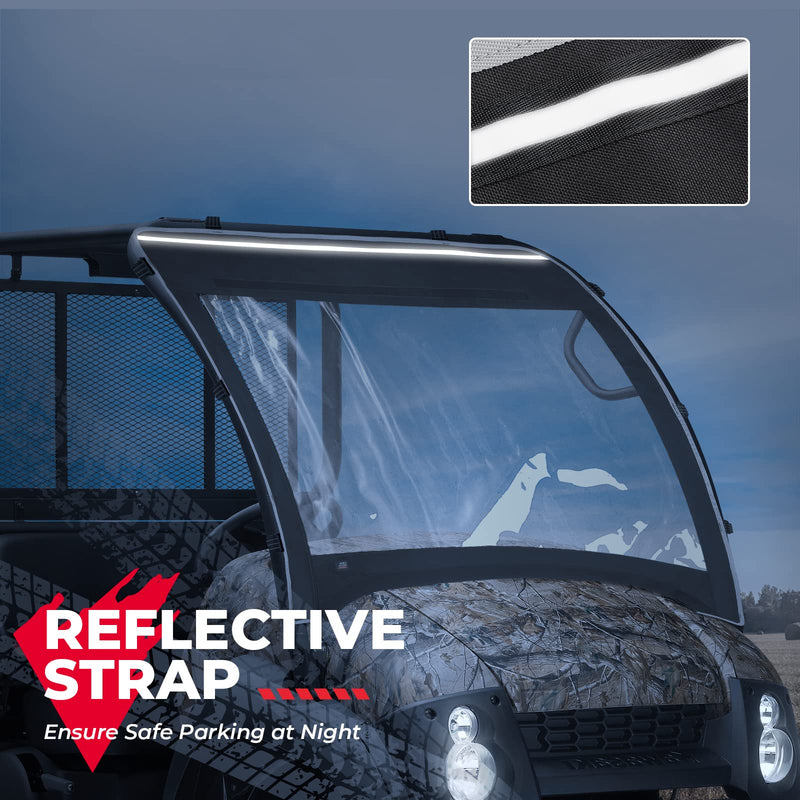 Load image into Gallery viewer, 600D Oxford Fabric Front Windshield for Kawasaki Mule 610 600 SX 600
