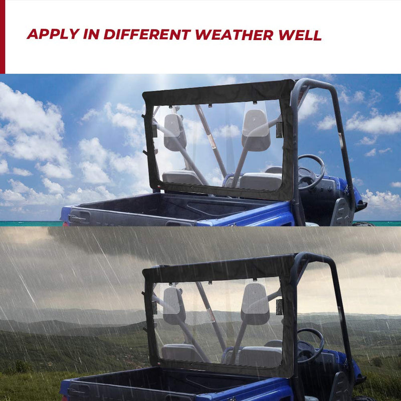 Load image into Gallery viewer, Rear Windshield with Zipper Back for Yamaha Rhino / Massimo
