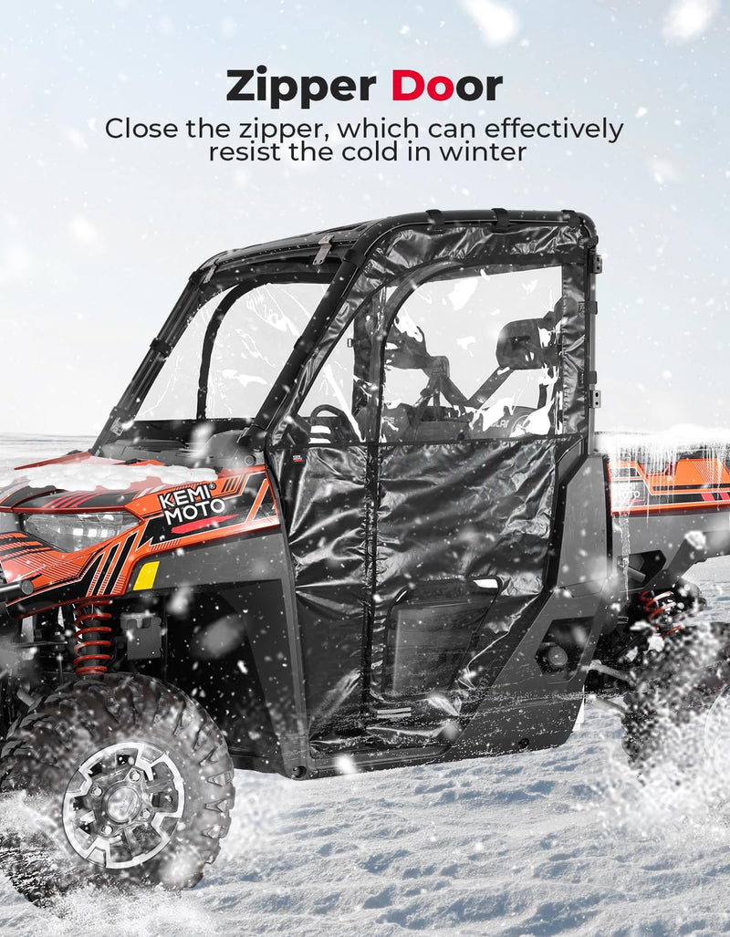 Load image into Gallery viewer, UTV Cab Enclosure Upper Doors for Ranger XP 1000 (2017-2025)
