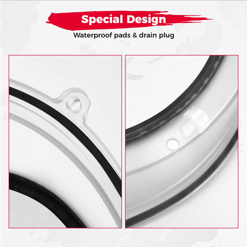 Load image into Gallery viewer, Outer Clutch Cover with RGB LED Strip Lights for Can-Am Maverick X3/MAX
