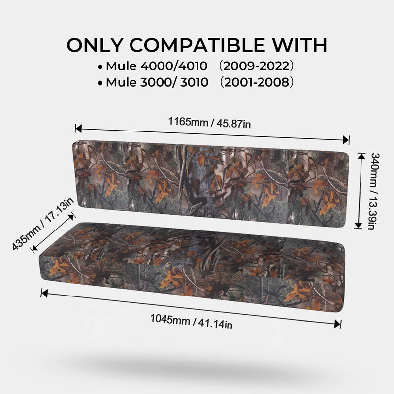 Load image into Gallery viewer, UTV Camo Seat Cover for Kawasaki Mule 3000 3010 4000 4010
