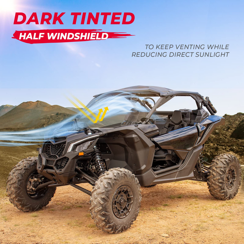 Load image into Gallery viewer, Front Half Windshield for Can-Am Maverick X3

