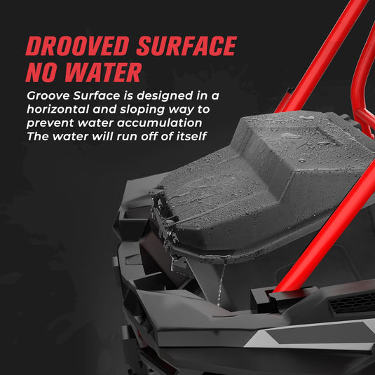 Black Cargo Box for Polaris RZR XP 1000/4 1000 2014-2023