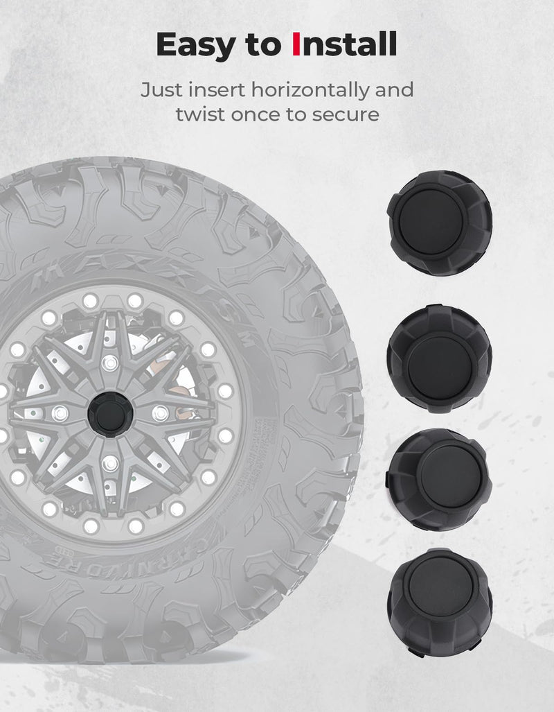 Load image into Gallery viewer, 4PCS Tire Wheel Hub Caps for Kawasaki Teryx KRX 1000
