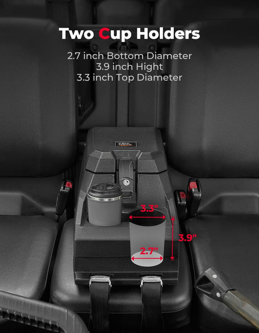 Bench Seat Console Armrest Box for Can-Am Defender HD10|9|8|7|5