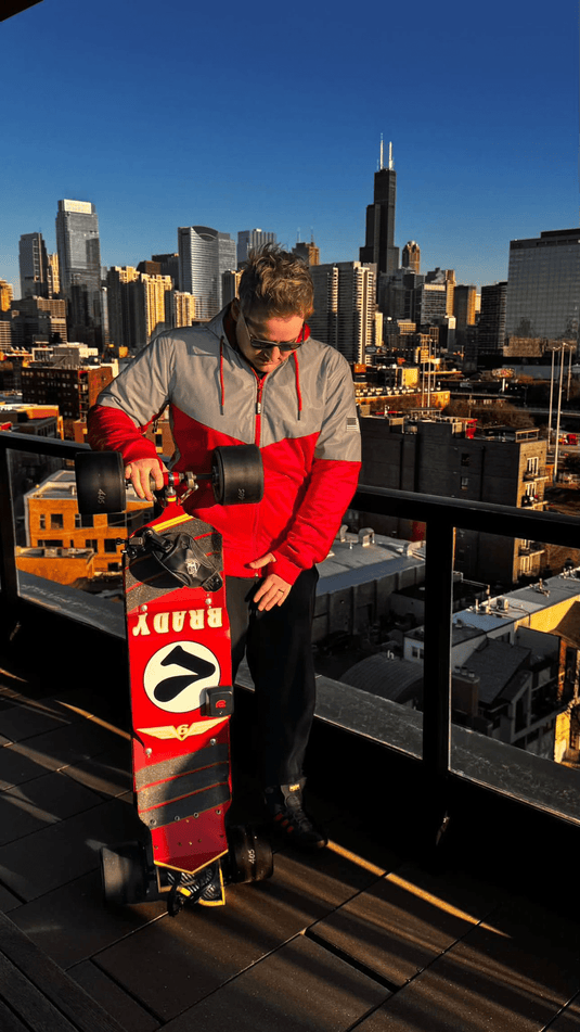 Ultra Reflective Hoodie Red Eclipse