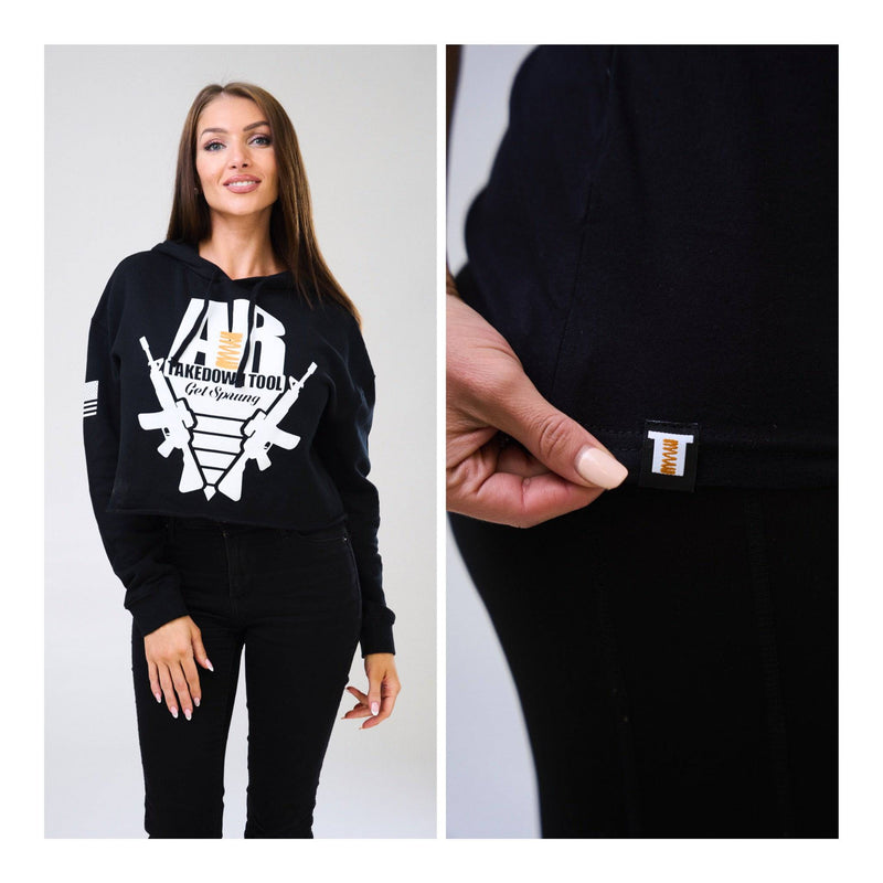 Load image into Gallery viewer, Get Sprung Authentic V3 The TAKEDOWN unisex black Sweatshirt xs-xxxl
