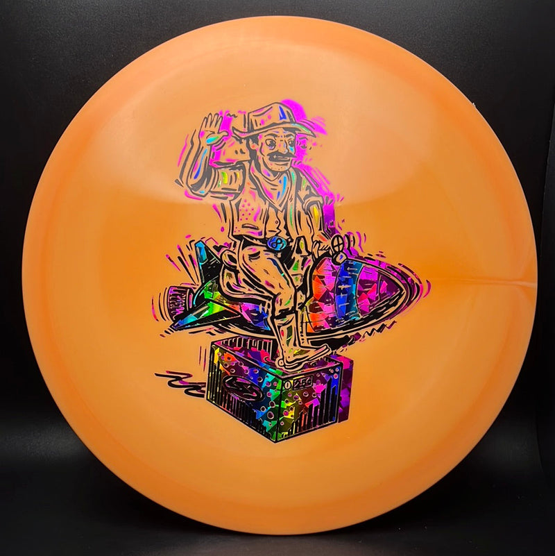 Load image into Gallery viewer, Bravo Walker - "Ride Em Rocket Cowboy" Triple Foil
