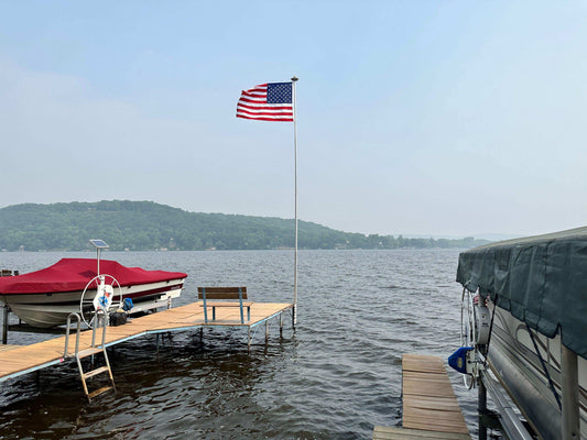 First-Class Telescoping Flagpole - Skoutley Outdoors LLC