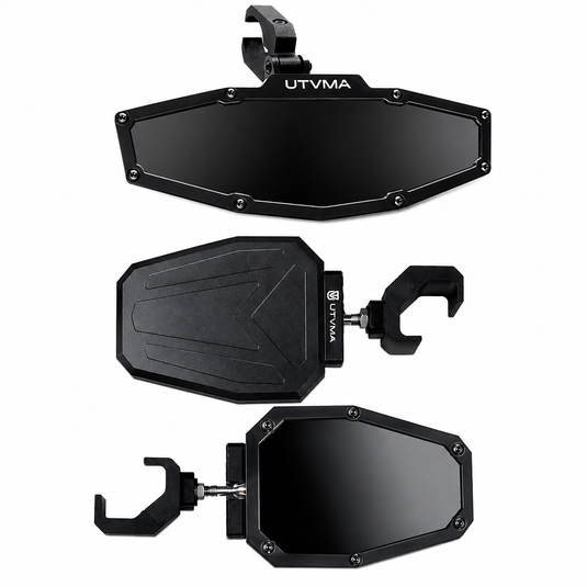 UTVMA Rearview and Sideview Mirror Kit
